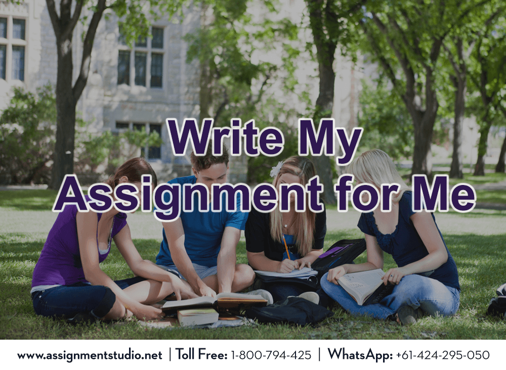 write assignment for me free