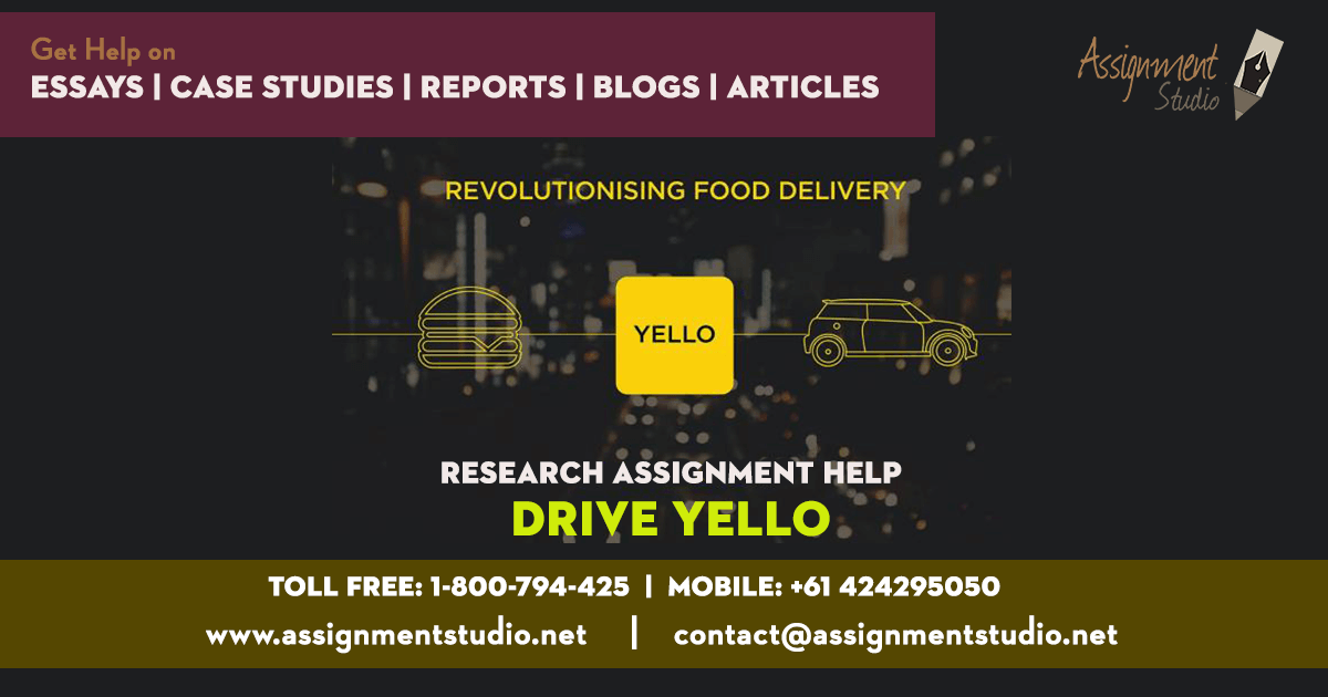 Drive Yello - Research Assignment Help