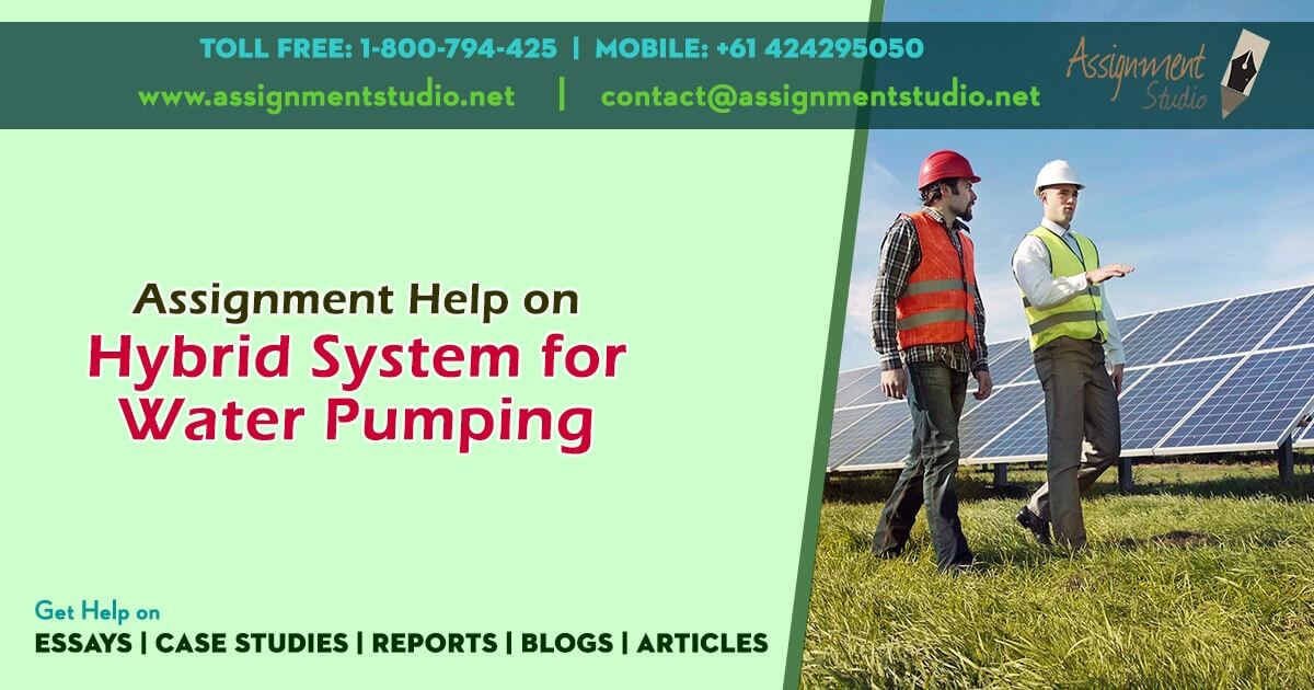 Research on Hybrid System for Water Pumping