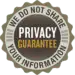 privacy guaranteed