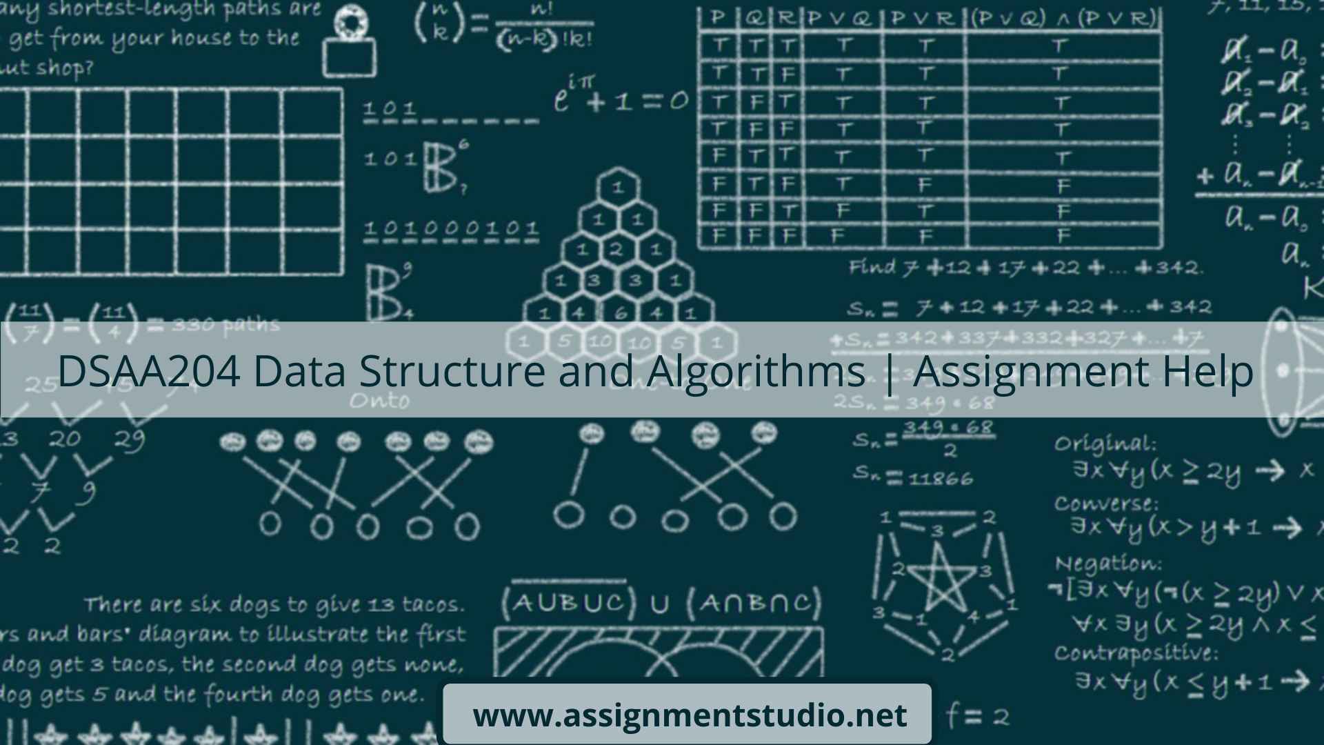 data structure and algorithms assignment help 