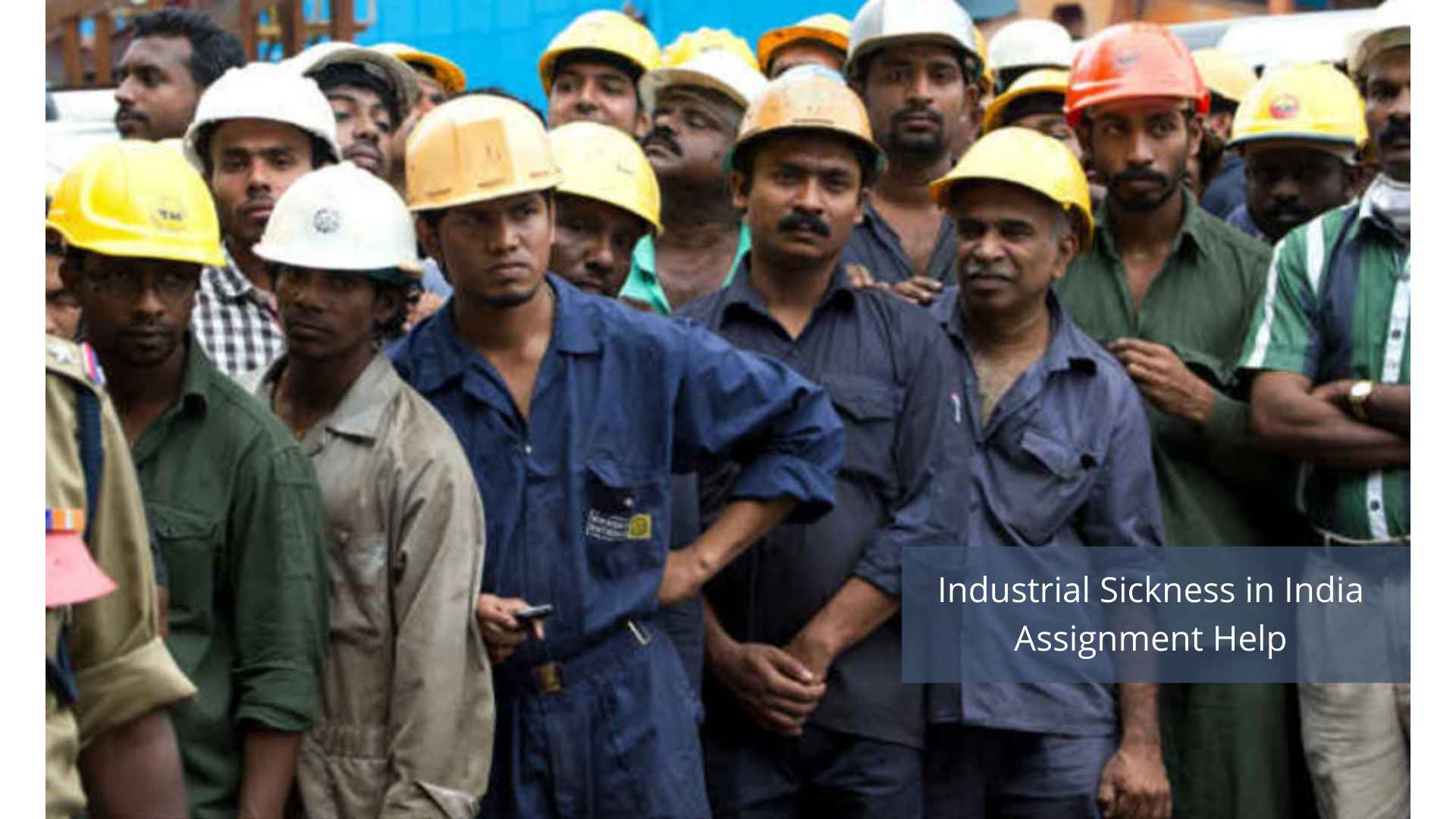 Industrial sickness in India Assignment help