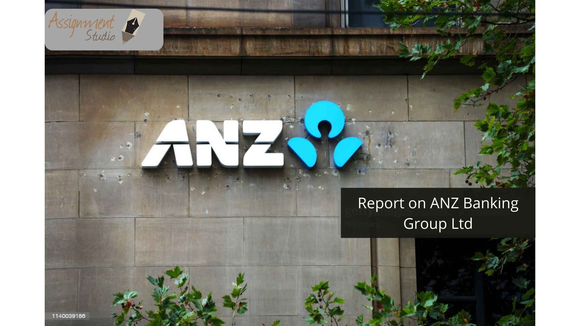 report on ANZ Bank