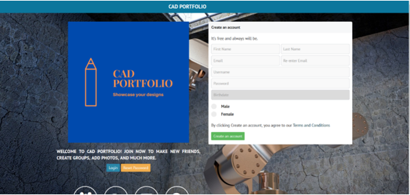 Landing page