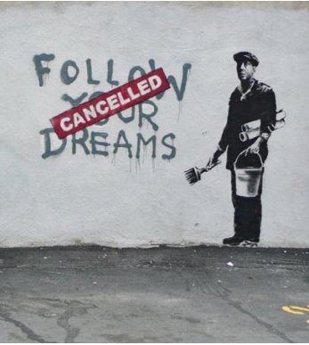 Banksy’s art in the streets of America