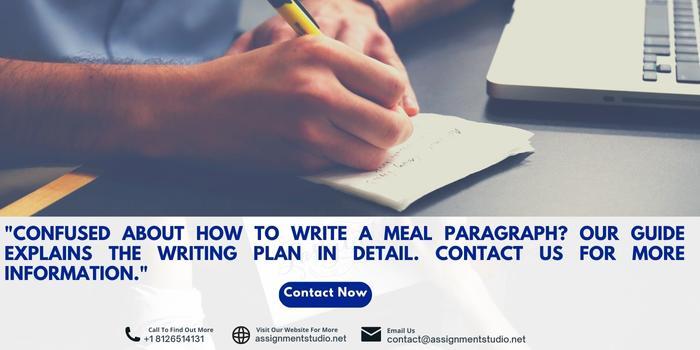 How to Write a MEAL Paragraph Writing Plan