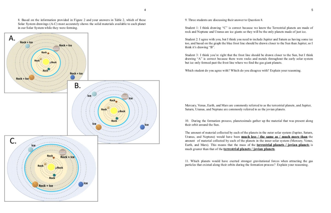 5 9. Three Students Are Discussing Their Answer To Question 8. 8. Based On The Information Provided In Figure 2 And Your Answers