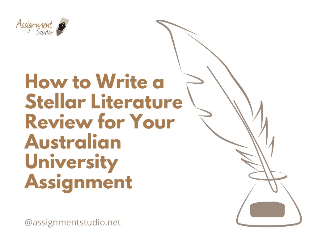 how to write a stellar literature review