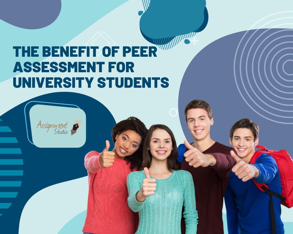 The Benefit of Peer Assessment for University Students