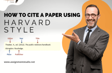 How to cite a paper using Harvard style referencing