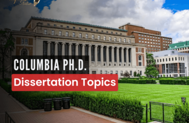 Columbia Ph.D. Dissertation Topics