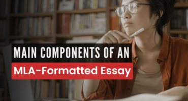 main components of an MLA-formatted essay