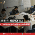 15-Minute research hack