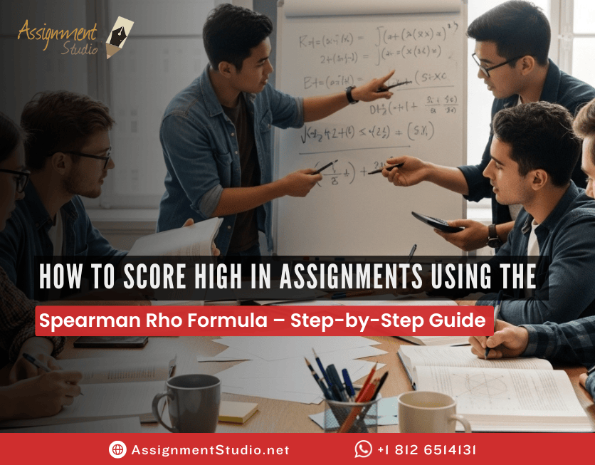 Spearman Rho formula for assignments
